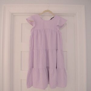 NWOT Lulu’s Purple Midi Dress